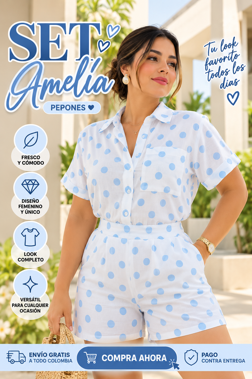 SET AMELIA PEPONES