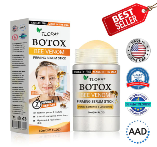 Sérum Reafirmante en Barra con Veneno de Abeja – Efecto Botox