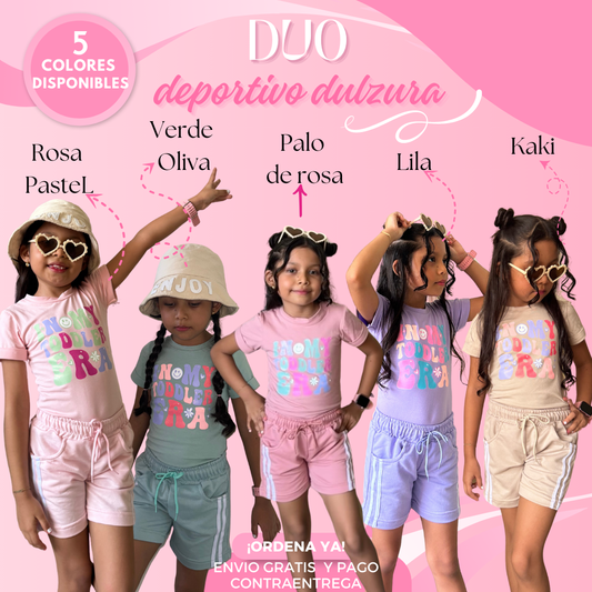 🎀DÚO DEPORTIVO DULZURA🎀 - 2 PIEZAS