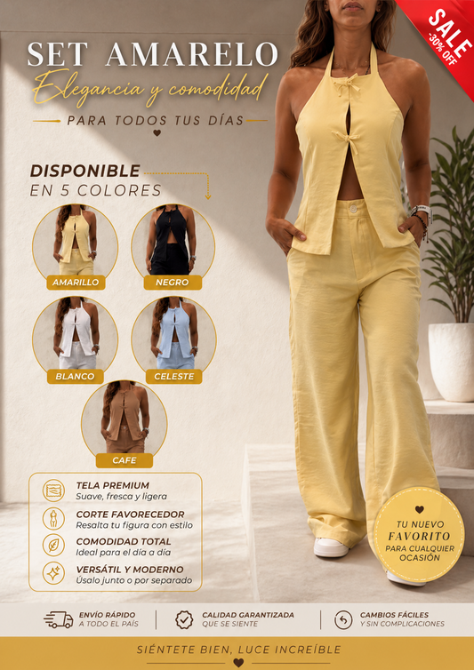 SET AMARELO